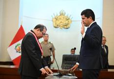 Jefe de la Sunat Gerardo López juró al cargo ante presidente del Poder Judicial
