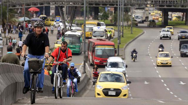 Bogotá vive un día sin autos ni motos en sus calles - 9