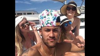Neymar volvió a Ibiza para seguir disfrutando de sus vacaciones