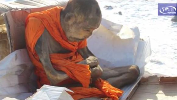 La momia que medita en posición de loto desde hace 200 años