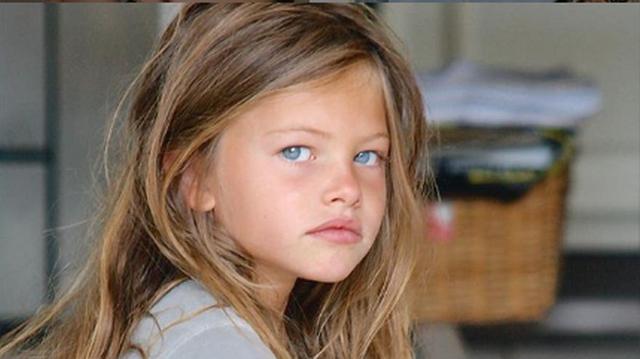 Thylane Blondeau fue considerada “la niña más bella del mundo” tras participar, a los 4 años de edad, en una pasarela de Jean-Paul Gaultier. Actualmente tiene 17 años. (Foto: Instagram)