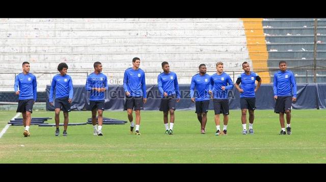 Alianza Lima: jugadores imitaron celebración de Carlos Preciado - 10