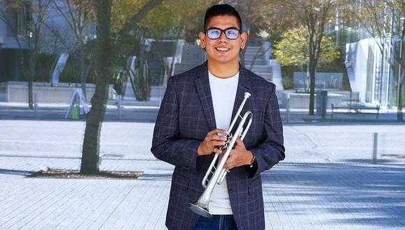 El trompetista peruano Elmer Churampi fue elegido como uno de los 14 músicos que grabaron dos piezas musicales para honrar la inauguración de Joe Biden y Kamala Harris. (Foto: @elmerchurampitrumpet)