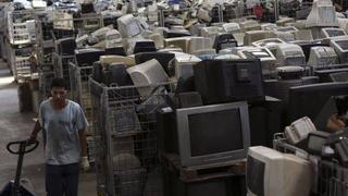 El problema del reciclaje de las pantallas viejas