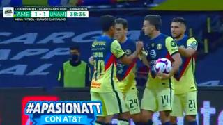 América vs. Pumas: Nicolás Benedetti marcó el 1-1 por la fecha 13 de la Liga MX | VIDEO