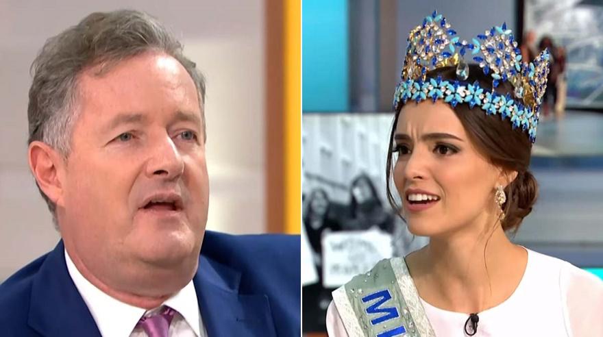 Vanessa Ponce de León discutió en la TV británica con Piers Morgan sobre el sentido del Miss Mundo. (Foto: Instagram)