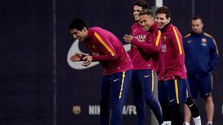 Messi volvió a entrenar con el Barcelona tras pruebas renales