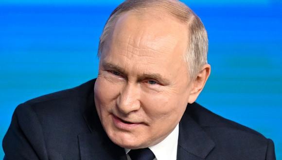 El presidente de Rusia Vladimir Putin. (Foto de NATALIA KOLESNIKOVA / AFP).
