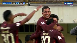 Para sentenciarlo: Alexander Succar colocó el 4-0 para la goleada de Universitario vs. San Martín | VIDEO