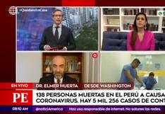 Coronavirus en Perú: Doctor Elmer Huerta recomienda que las viviendas estén ventiladas