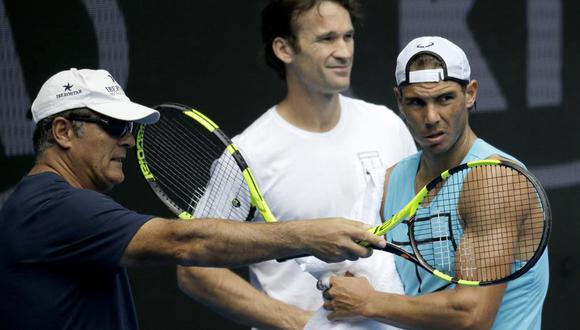 Toni Nadal es el principal responsable del éxito de su sobrino, Rafael Nadal. (Foto: AP)
