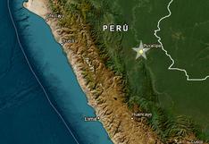 Sismo de magnitud 4.5 se registró este martes en Ucayali, informó el IGP