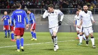 Italia goleó 4-0 a Liechtenstein por Eliminatorias europeas