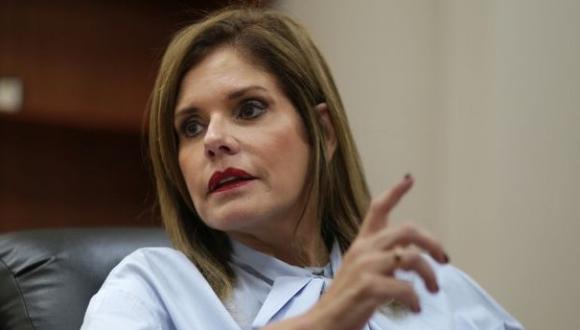 Mercedes Araoz estará a cargo del despacho presidencial del 23 al 25 de julio. (Foto: Nancy Chappell/ El Comercio)