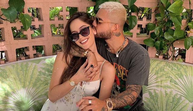 Maluma y su romántica declaración de amor a Natalia Barulich en pleno concierto. (Foto: @natalia)