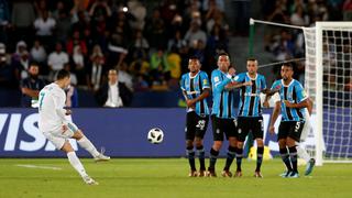 Real Madrid vs. Gremio: revive el golazo de tiro libre de Cristiano