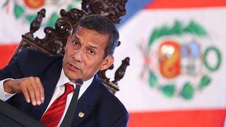 Humala pide a partidos unir criterios sobre reforma electoral