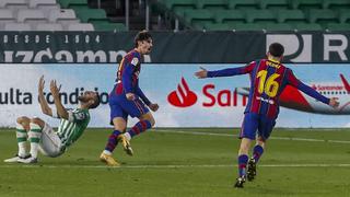 Barcelona venció 3-2 al Real Betis por LaLiga Santander