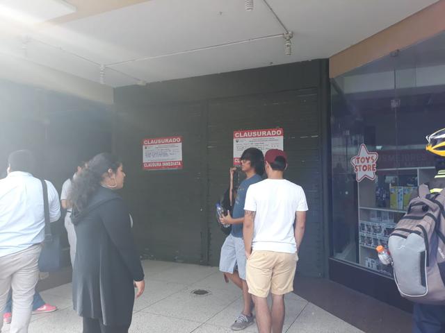 Hasta el momento, los administradores del Centro Comercial no se han pronunciado al respecto. (Foto: Iveth Guzmán)