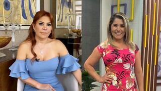 Magaly critica a Lady Guillén por difundir audio, donde se escucha que la hija de Melissa Paredes no quiso entrar al médico legista