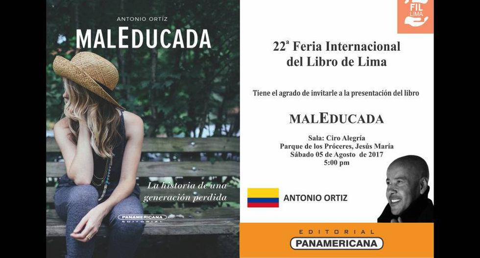 _MalEducada_* es una novela basada en hechos reales que muestra la vida desenfrenada. (Foto: Panamericana)
