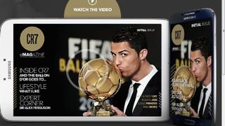 Cristiano Ronaldo lanzó una revista donde se habla... de él