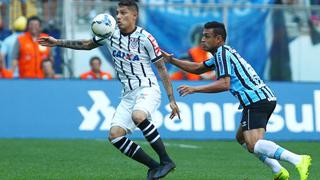 Paolo Guerrero anotó para el Corinthians pero se fue expulsado