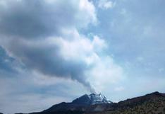 Columnas eruptivas del Sabancaya alcanzan 4,500 metros de altura