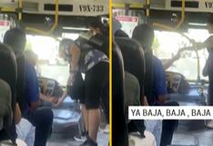 Conductor de bus genera indignación al no aceptar medio pasaje a estudiante universitario