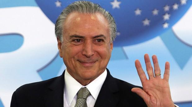Temer acompaña el juicio contra Dilma con "tranquilidad"