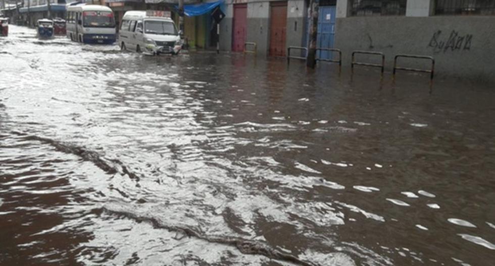 Así quedaron las calles de Arequipa tras las intensas lluvias que se registran desde el último viernes. (Foto: Cortesía / Agencia Andina)