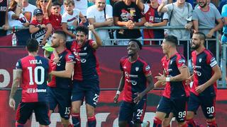 Con gol de Lapadula, Cagliari derrotó 3-2 a Perugia por Copa Italia