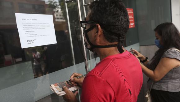 Los afiliados al Sistema Privado de Pensiones, desde el pasado 27 de mayo, comenzaron a solicitar a las AFP el retiro de hasta S/ 17.600. (Foto: GEC)