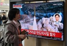 Corea del Norte lanza un misil balístico de alcance intermedio al mar de Japón