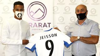 El peruano Jeisson Martínez es nuevo jugador de Ararat-Armenia