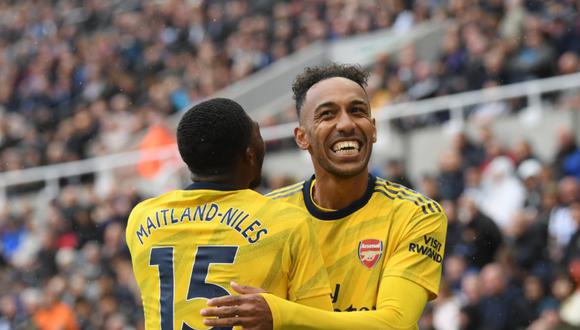 Con gol de Aubameyang, Arsenal venció al Newcastle en el inicio de la Premier League | Foto: Agencias