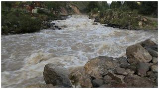 Huancavelica: tránsito inhabilitado en el puente Rumichaca por lluvias intensas