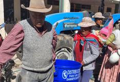 Arequipa: reponen servicio de agua potable en Chivay tras sismo