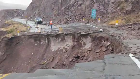 El hecho ocurrió el 22 de febrero en el tramo Torata-Humajalso, en el distrito Torata, provincia Mariscal Nieto | Foto: Captura de video / COEN