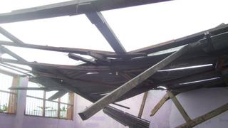 Fuertes vientos afectaron viviendas en Ucayali, San Martín y Amazonas