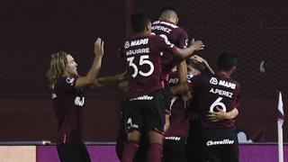 Lanús goleó 3-0 a Vélez Sarsfield y está en la final de la Copa Sudamericana