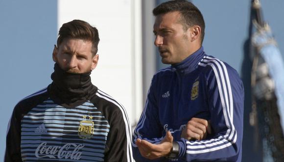 Lionel Scaloni brindó declaraciones antes del duelo de Argentina vs. Uruguay. (Foto: AFP)