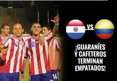 Colombia y Paraguay empataron a cero por el hexagonal Sudamericano
