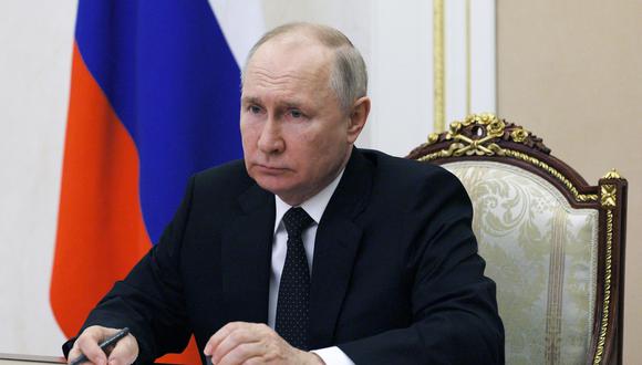 El presidente de Rusia, Vladimir Putin.(Foto de Sergey Ilyin / SPUTNIK / AFP)