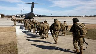 Cientos de soldados de Estados Unidos viajan hacia el Medio Oriente | FOTOS