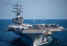 ¿Cómo es el portaaviones USS Ronald Reagan que ha sido desplegado en el mar de Japón?