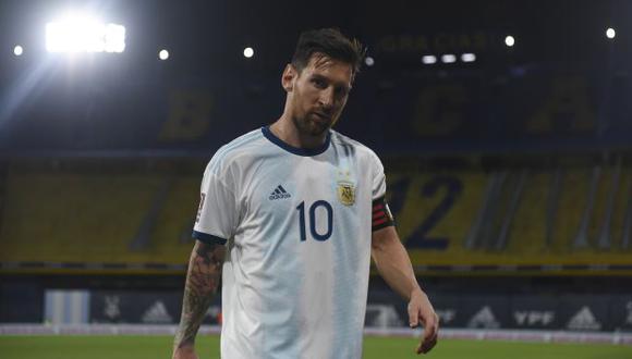 Lionel Messi llegó a los 22 goles con la selección de Argentina. (Foto: AFP)