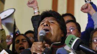 Bolivia: Conteo rápido oficial le da la victoria en primera vuelta a Evo Morales