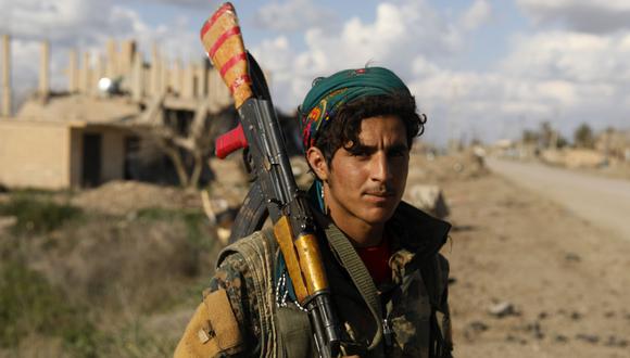 Baghuz | Deir Ezzor: La ofensiva contra el Estado Islámico en Siria, frenada por el temor por los civiles. (Foto: AFP).