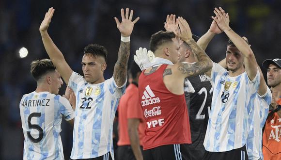 Argentina se impuso a Colombia sin la presencia de Lionel Messi. (Foto: AFP)